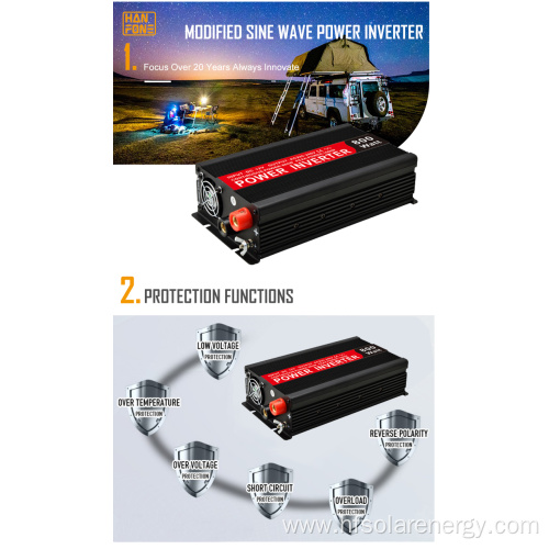 Inverter 800W 110V 220V AC Car Inverter